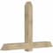 Ekena Millwork Eugene Rough Sawn Timber Gable Bracket, Douglas Fir, 72"W x 48"H x 6"D x 6"F, 16/12 Pitch GBW072X48X0606EUG00RDF - alternate 5